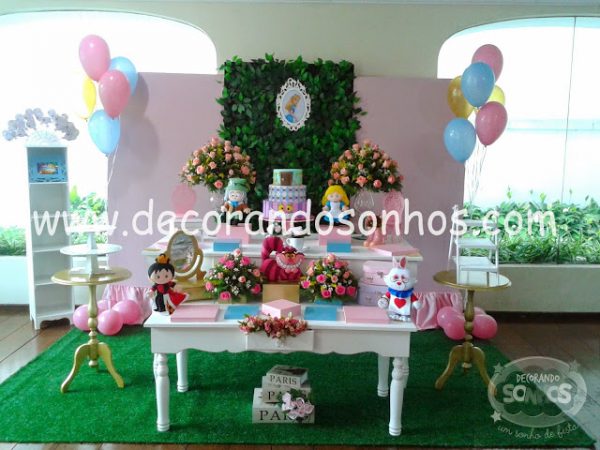 Decoração Provence Alice no País das Maravilhas