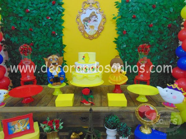 Decoração A Bela e a Fera - Image 3