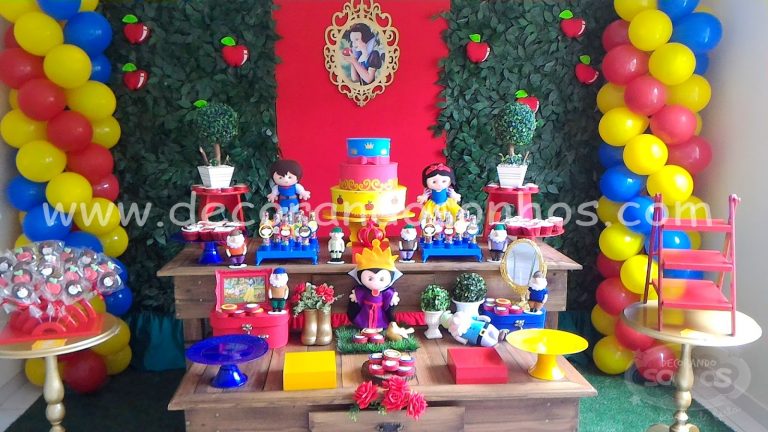 Decoração Branca de Neve - Image 6