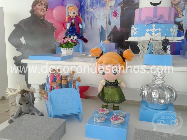 Decoração Frozen