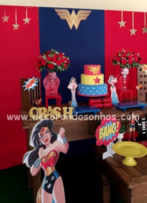 Decoração Mulher Maravilha
