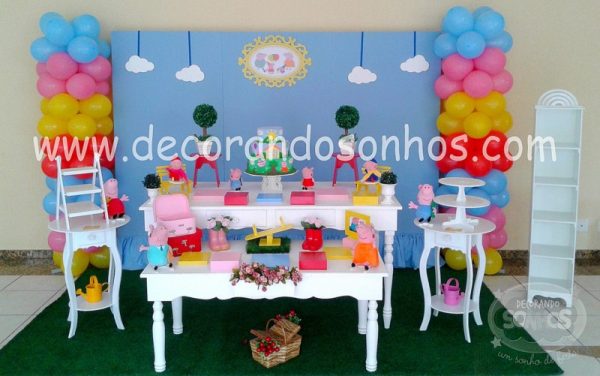 Decoração Peppa Pig