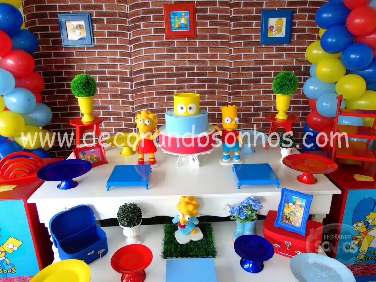 Decoração Os Simpsons
