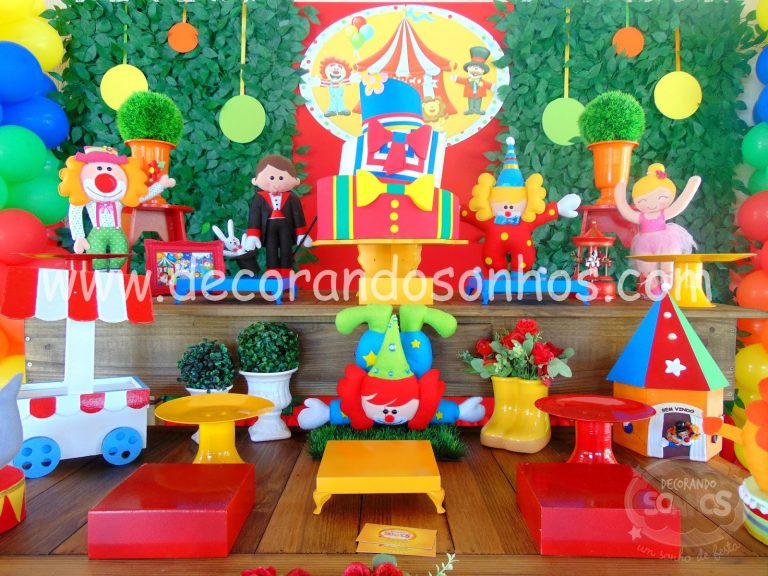 Decoração Circo Rústico