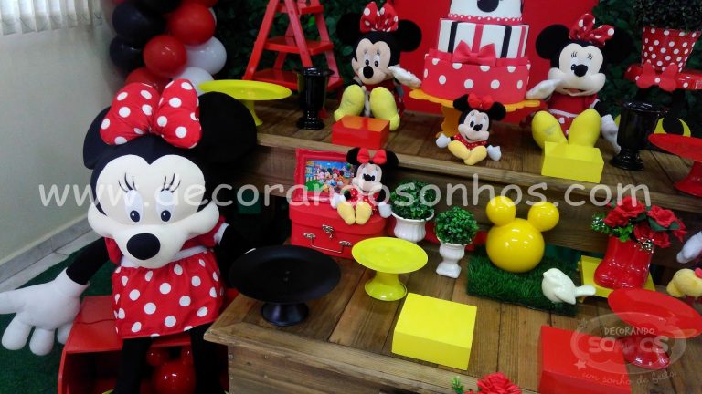 Decoração Minnie Vermelha - Image 3