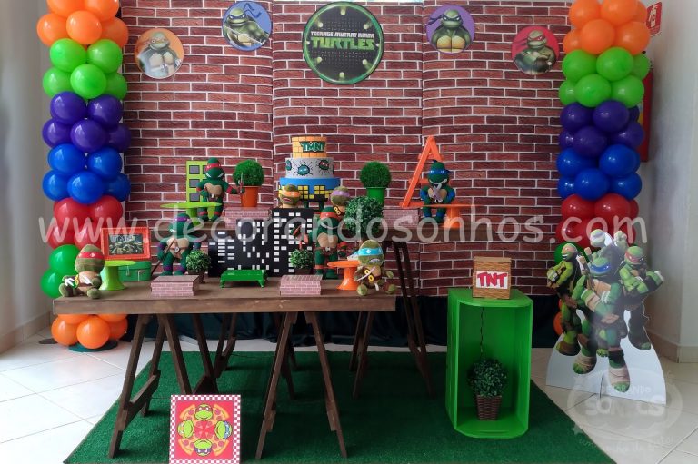 Decoração Tartarugas Ninjas