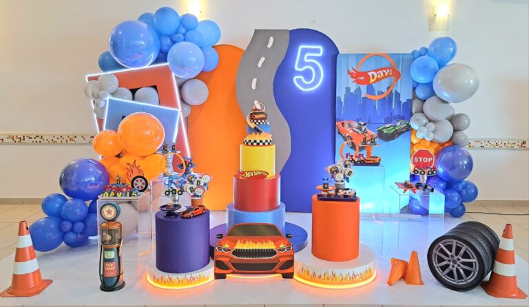 Decoração Hot Wheels